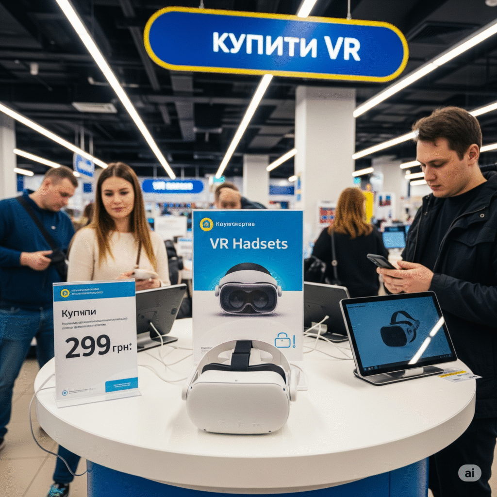 Де купити VR-гарнітуру в Україні - Магазини та ціни