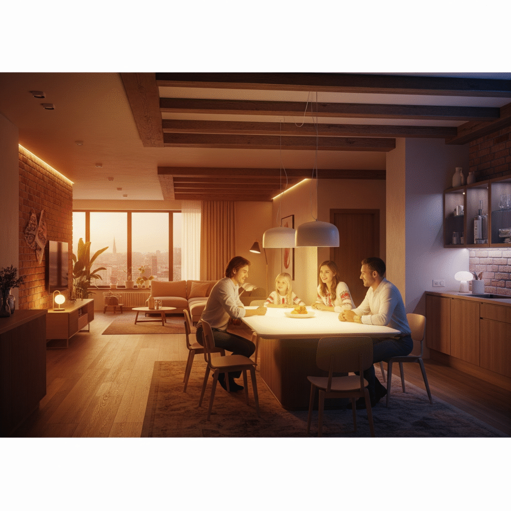 Розумне LED освітлення Philips Hue в українській квартирі - Smart Home 