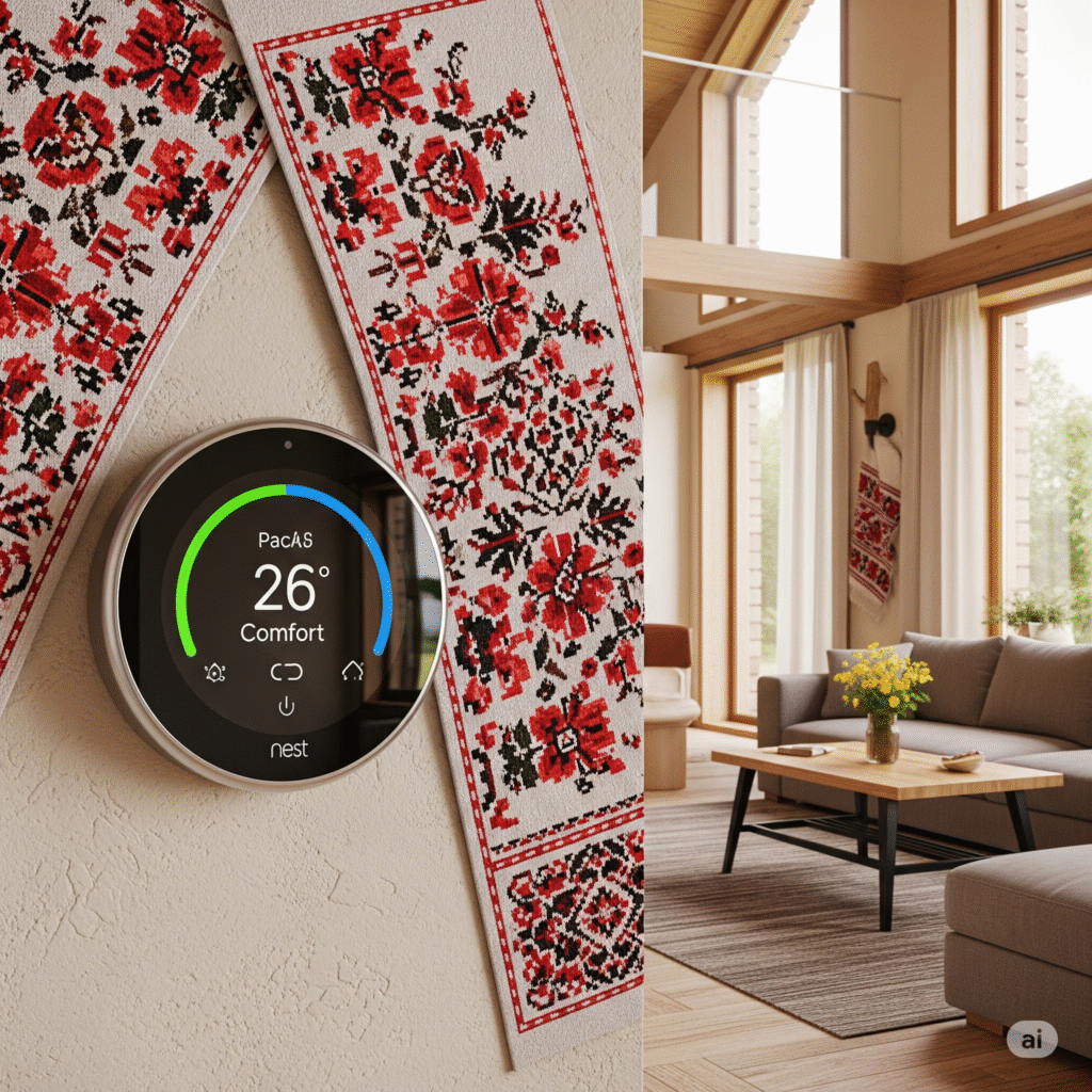 Розумний термостат Google Nest в українській оселі - Smart Home Technology 