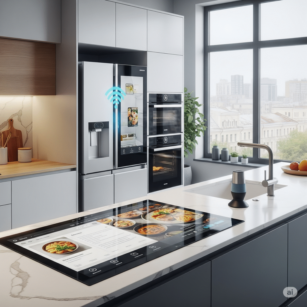 Розумна кухня Samsung з інтегрованими IoT пристроями - Smart Kitchen 2025 Ukraine
