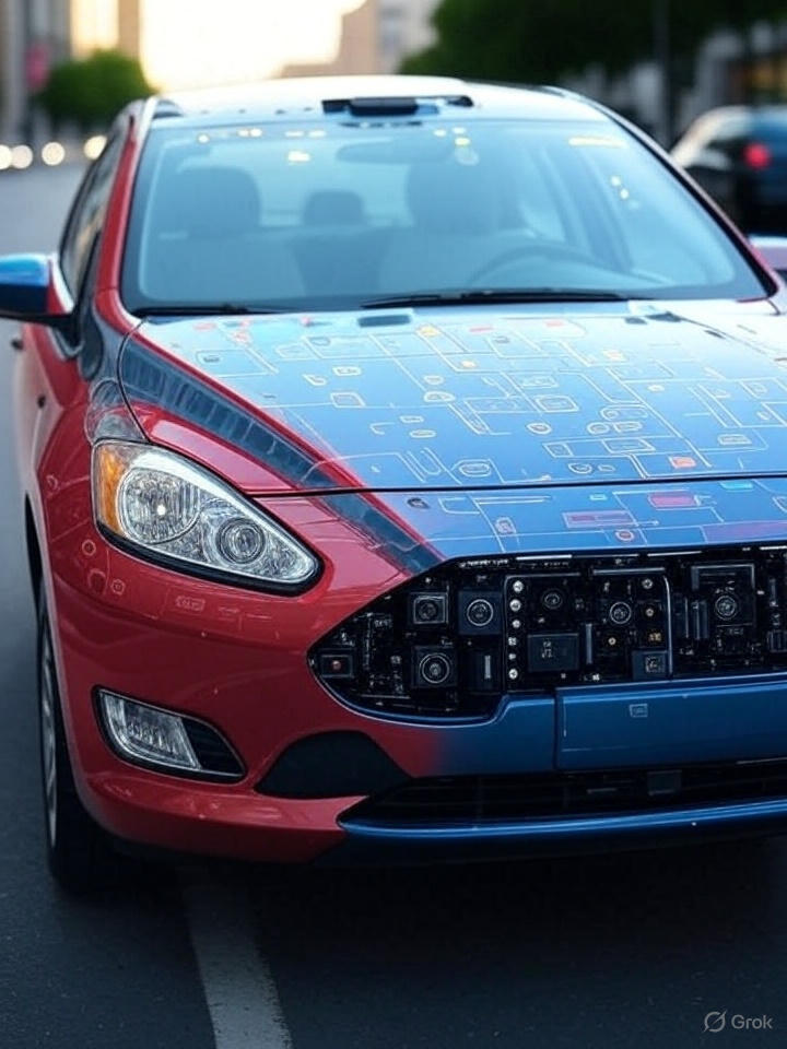 Автономний автомобіль з системами комп'ютерного зору - AI в транспорті