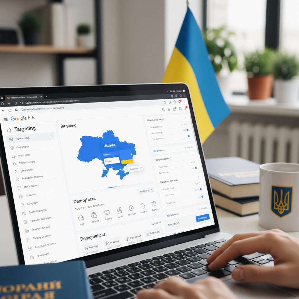 Налаштування таргетування Google Ads для українського ринку - Географія та демографія
