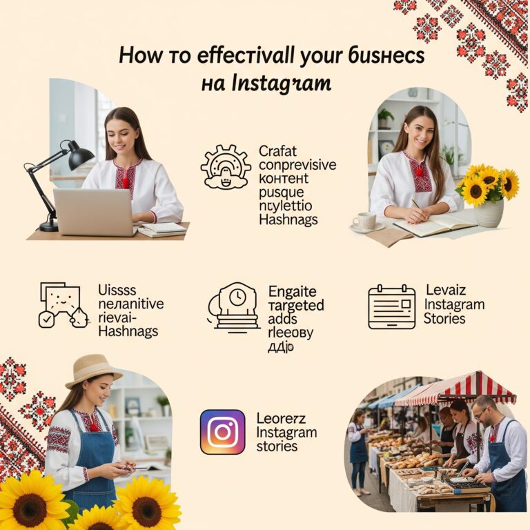 Детальніше про статтю Як просувати бізнес в Instagram: повний гід для українських підприємців