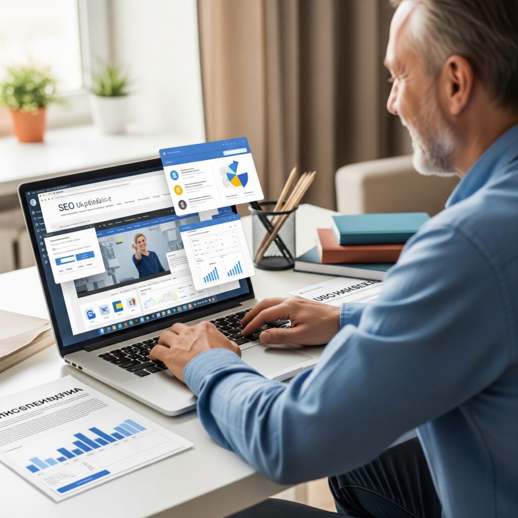 SEO оптимізація портфоліо фрилансера - український ринок