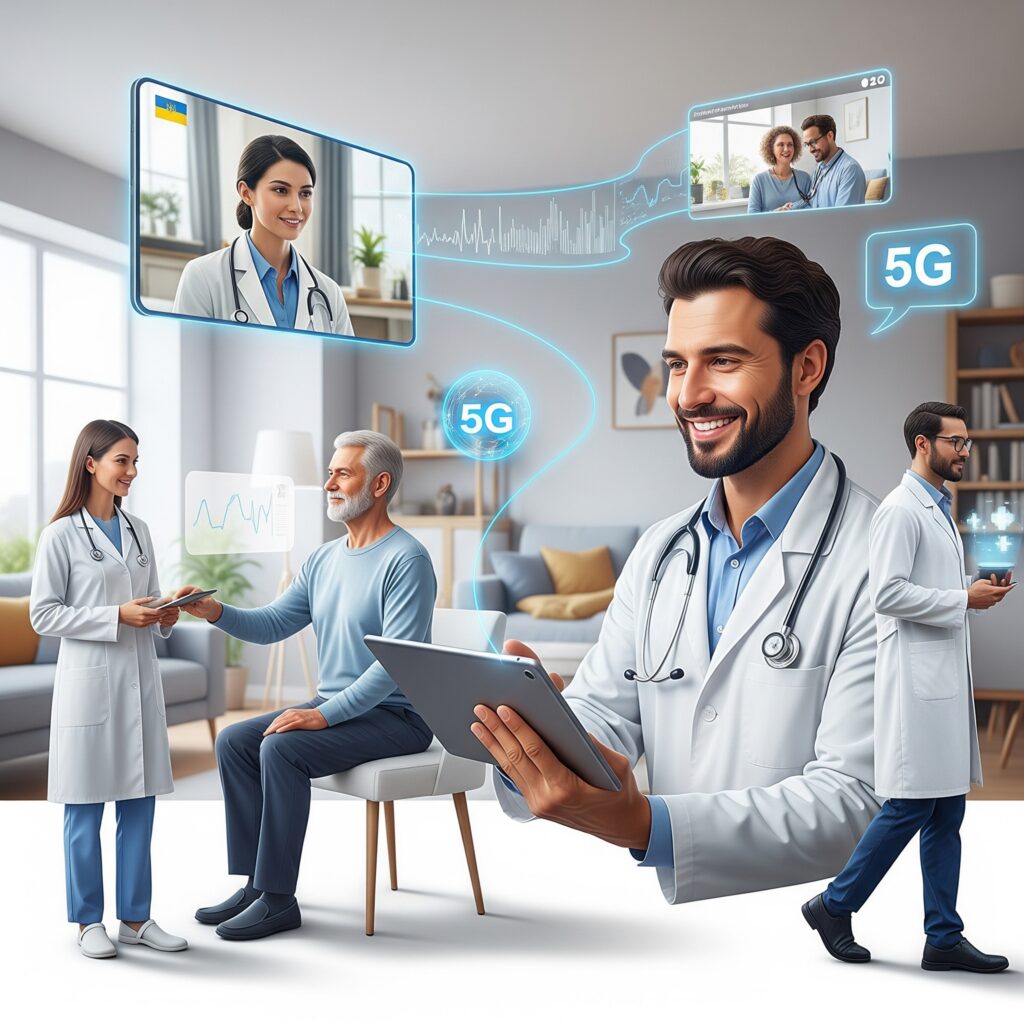 Телемедицина з 5G в Україні - революція у сфері охорони здоров'я