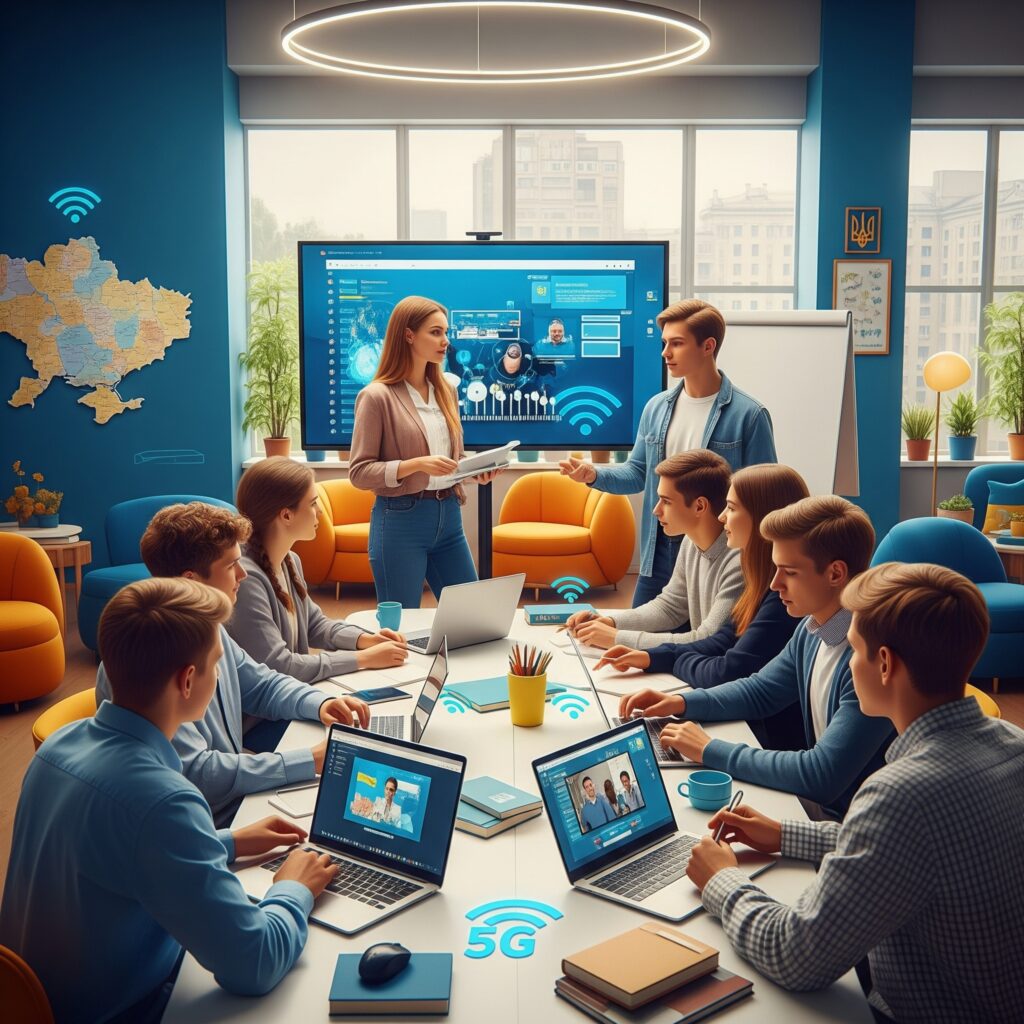 Онлайн освіта з 5G в Україні - нові можливості дистанційного навчання