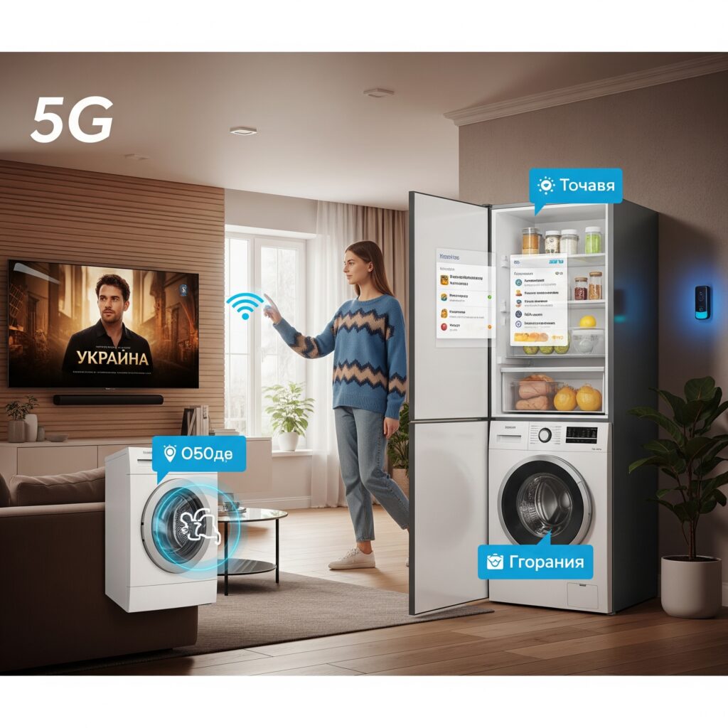 Розумний дім з 5G в Україні - інтернет речей у повсякденному житті