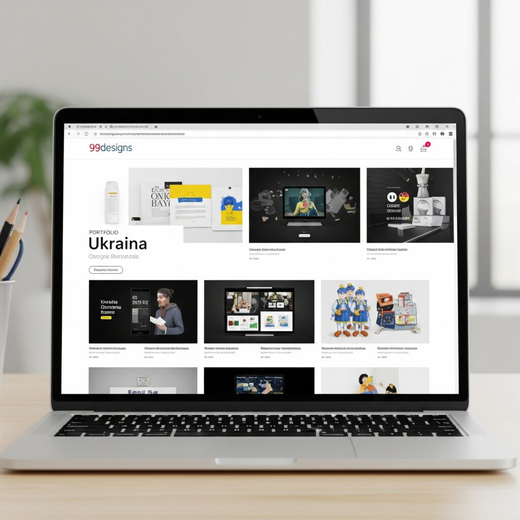Портфоліо українського дизайнера на 99designs - професійний дизайн