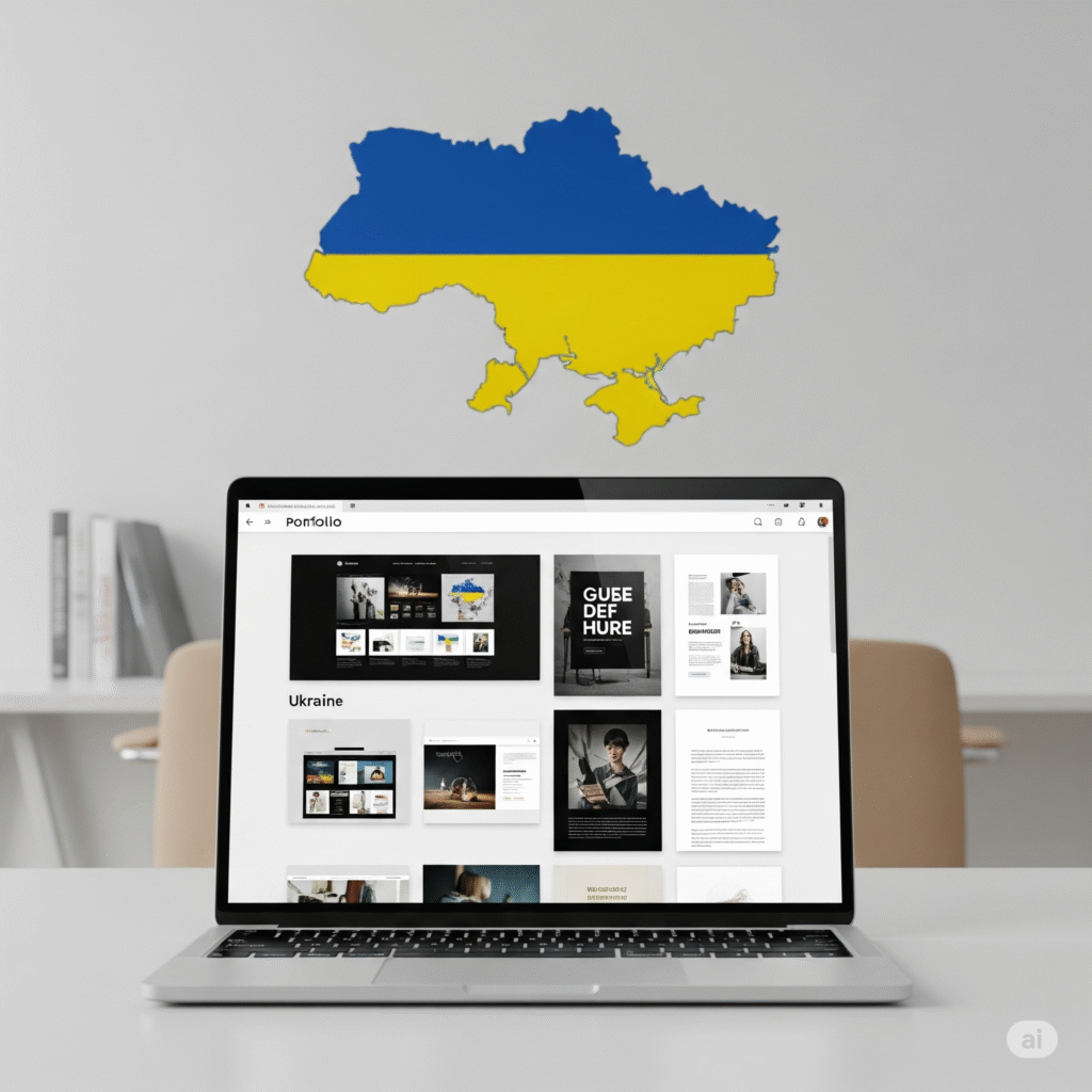 Приклад професійного портфоліо фрілансера - Україна