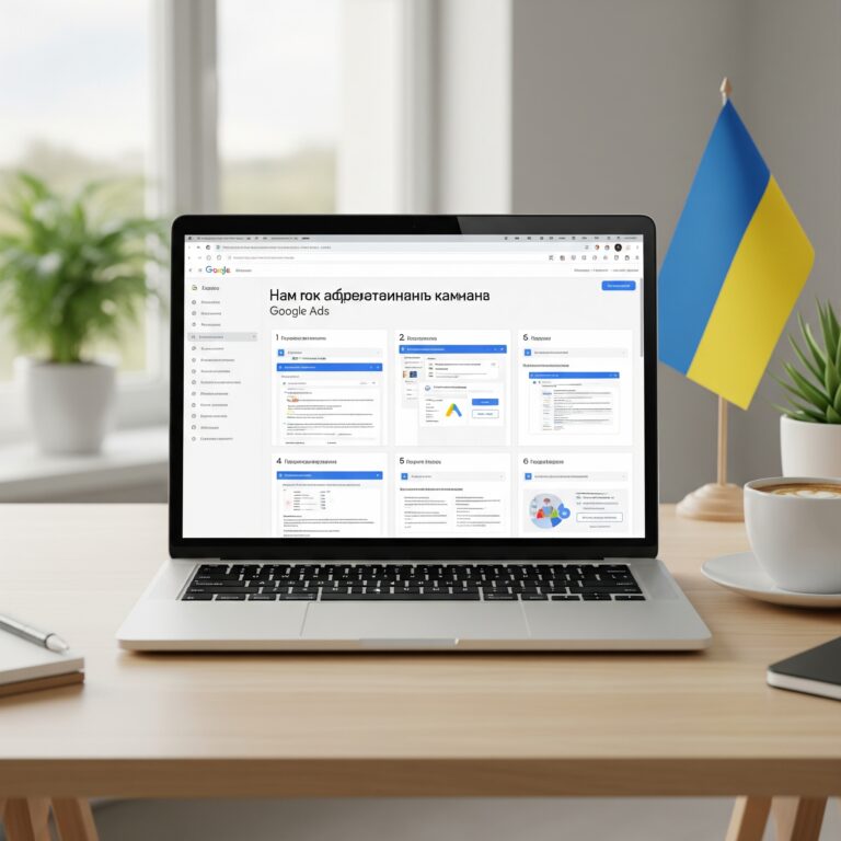 Детальніше про статтю Як запустити рекламу в Google Ads: Повний гід для українських підприємців