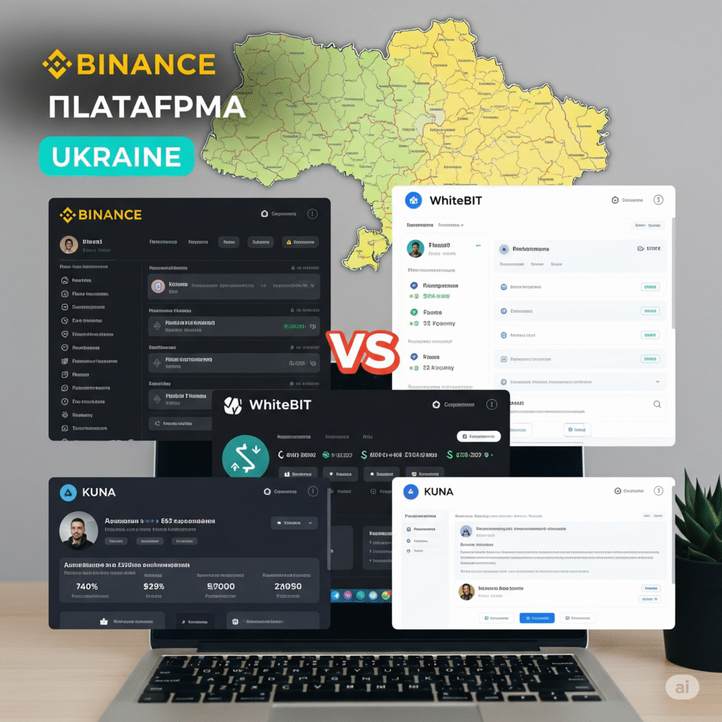 Порівняння криптовалютних платформ в Україні - Вибір біржі