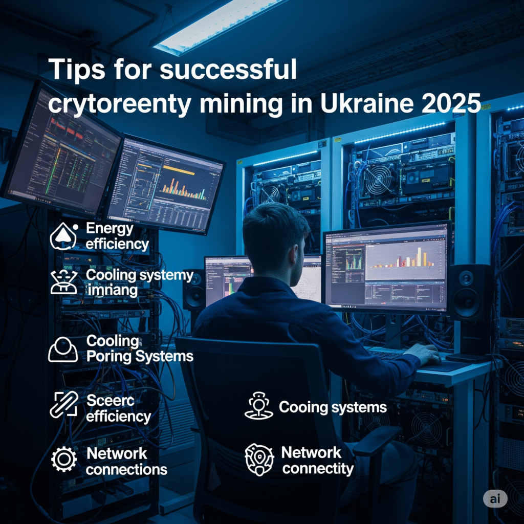 Поради для успішного майнінгу криптовалют в Україні