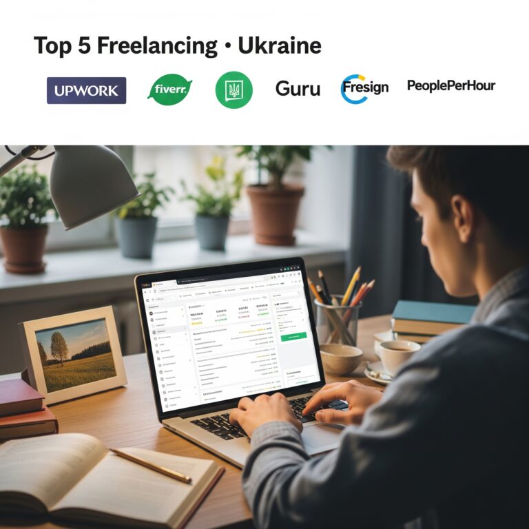 Детальніше про статтю Топ-5 платформ для фрилансу в Україні: вибираємо найкращу для заробітку