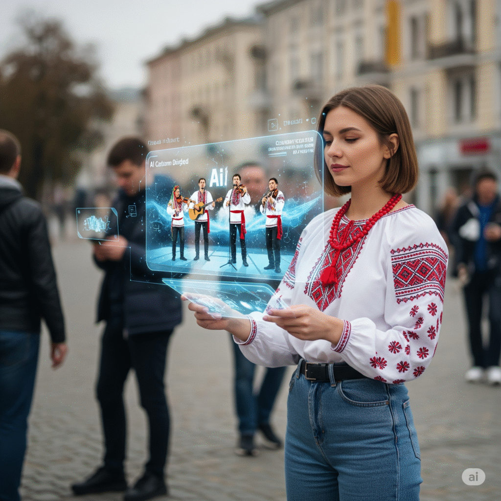 ШІ в розвагах та культурі України - персоналізований контент