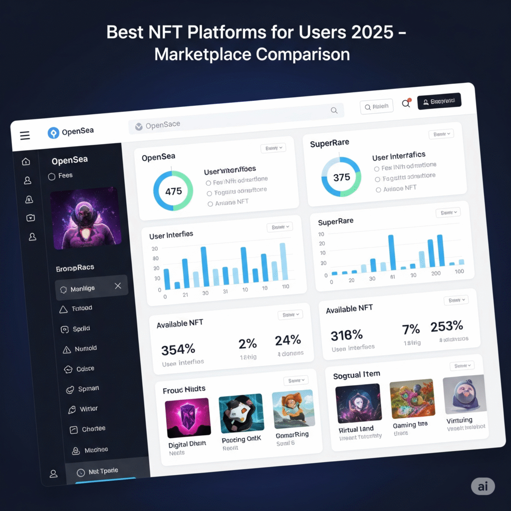 Найкращі NFT платформи для українських користувачів - порівняння маркетплейсів