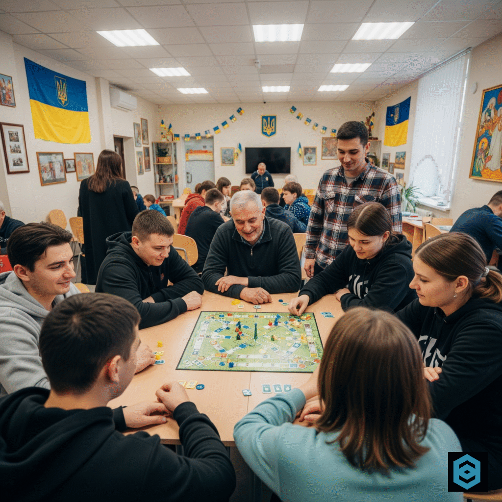 Терапевтичний ефект настільних ігор для українців - психологічна допомога