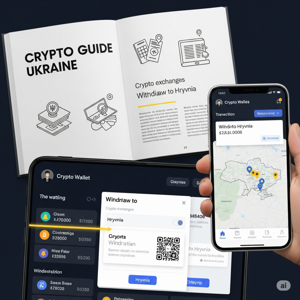 Виведення криптовалюти в гривні через українські біржі - Crypto Guide Ukraine