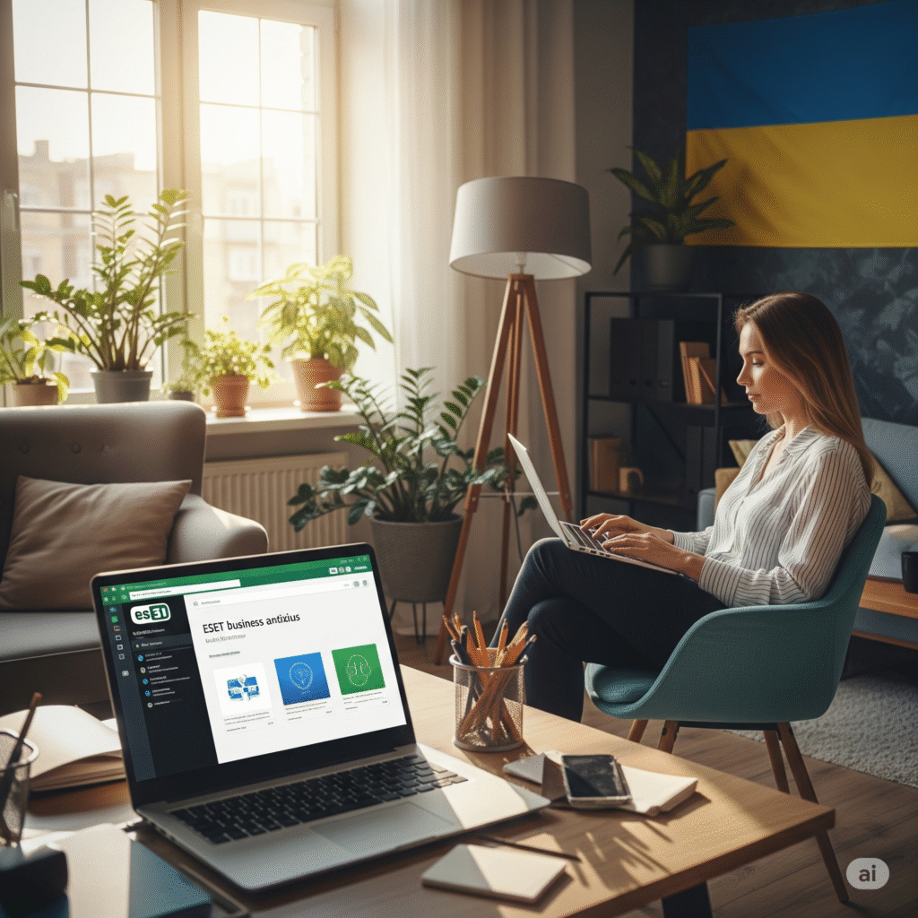 ESET антивирус для бизнеса в Украине - удаленная работа
