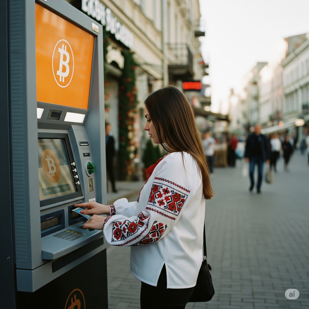 Криптовалютний банкомат в Україні - Crypto ATM Guide