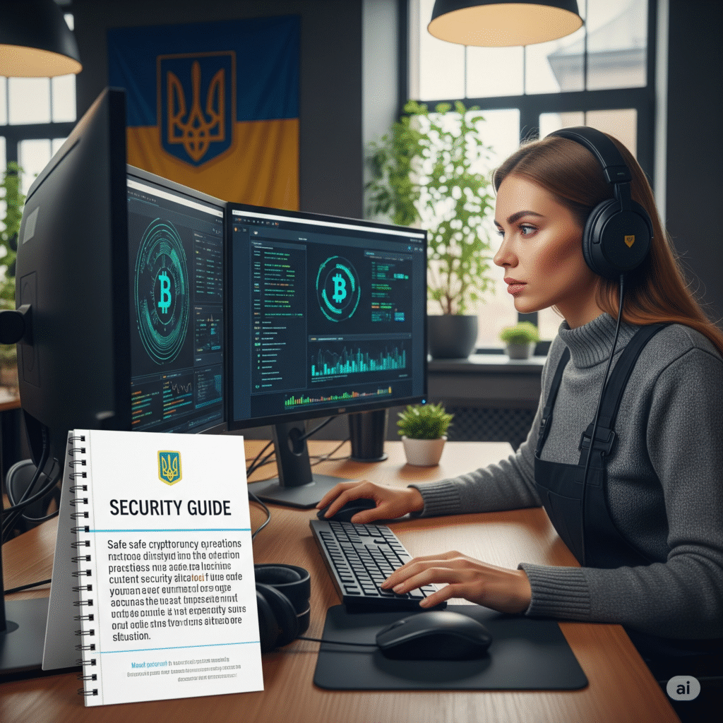 Безпека криптовалютних операцій в Україні - Security Guide