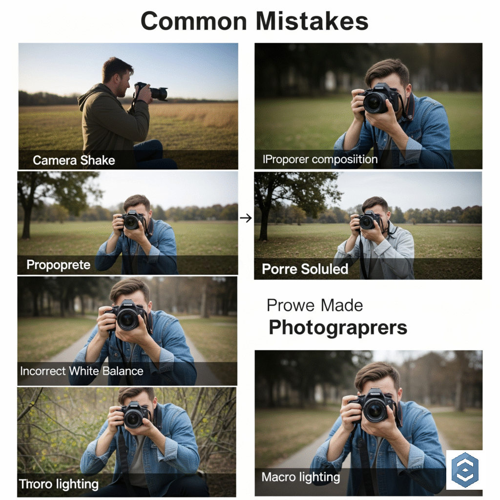 Примеры распространенных ошибок в фотографии новичков - Обучение фотографии