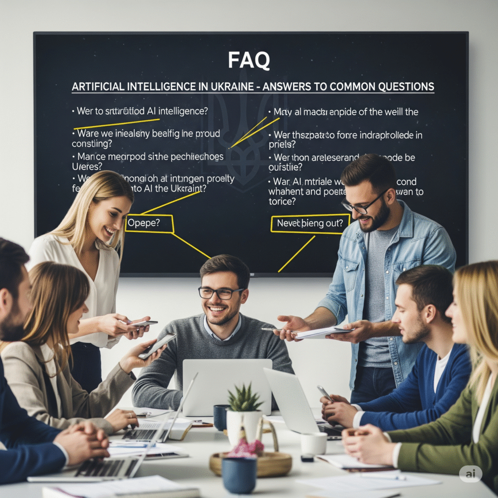 FAQ про штучний інтелект в Україні - відповіді на поширені питання