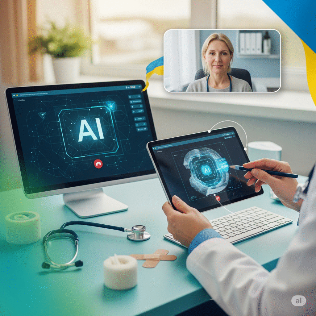 ШІ в українській медицині - діагностика та телемедицина