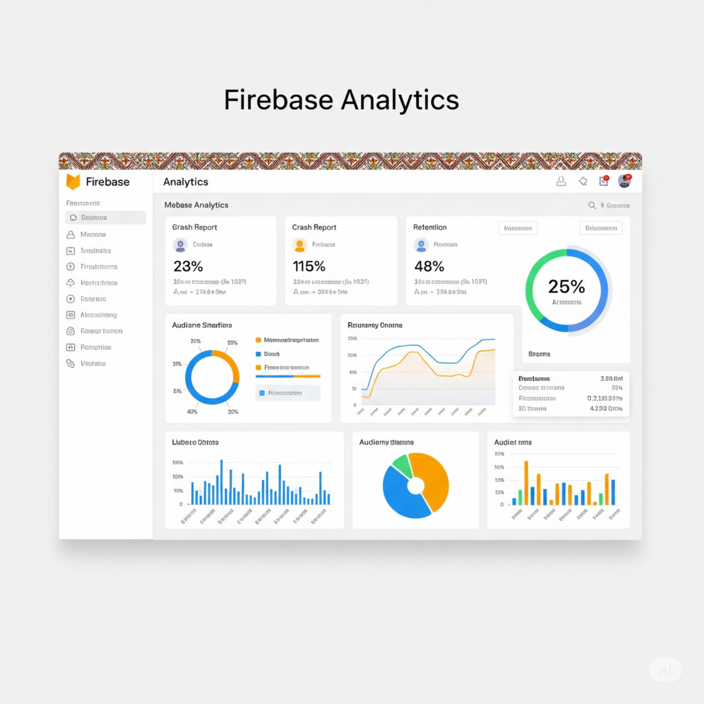 Мобильная аналитика Firebase для российских приложений - Analytics Dashboard