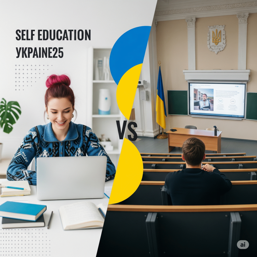 Порівняння самоосвіти та традиційного навчання в Україні - Освітній гід