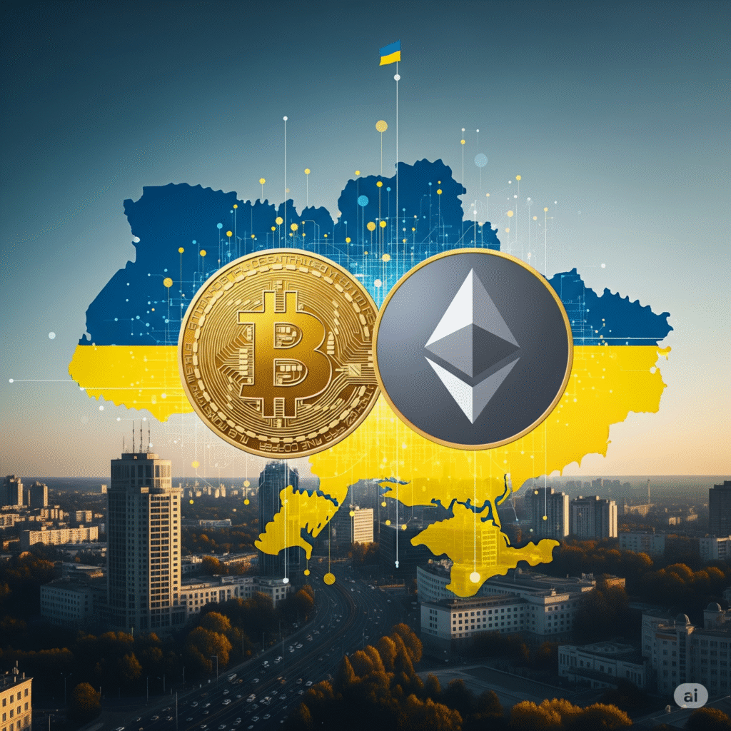 Топ криптовалют для інвестування в Україні - Біткоін Ефіріум