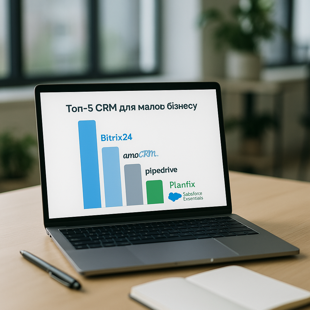 Найкращі CRM системи для малого бізнесу в Україні - рейтинг