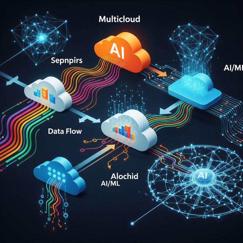 Тренды облачных технологий 2025 AI машинное обучение мультиоблако