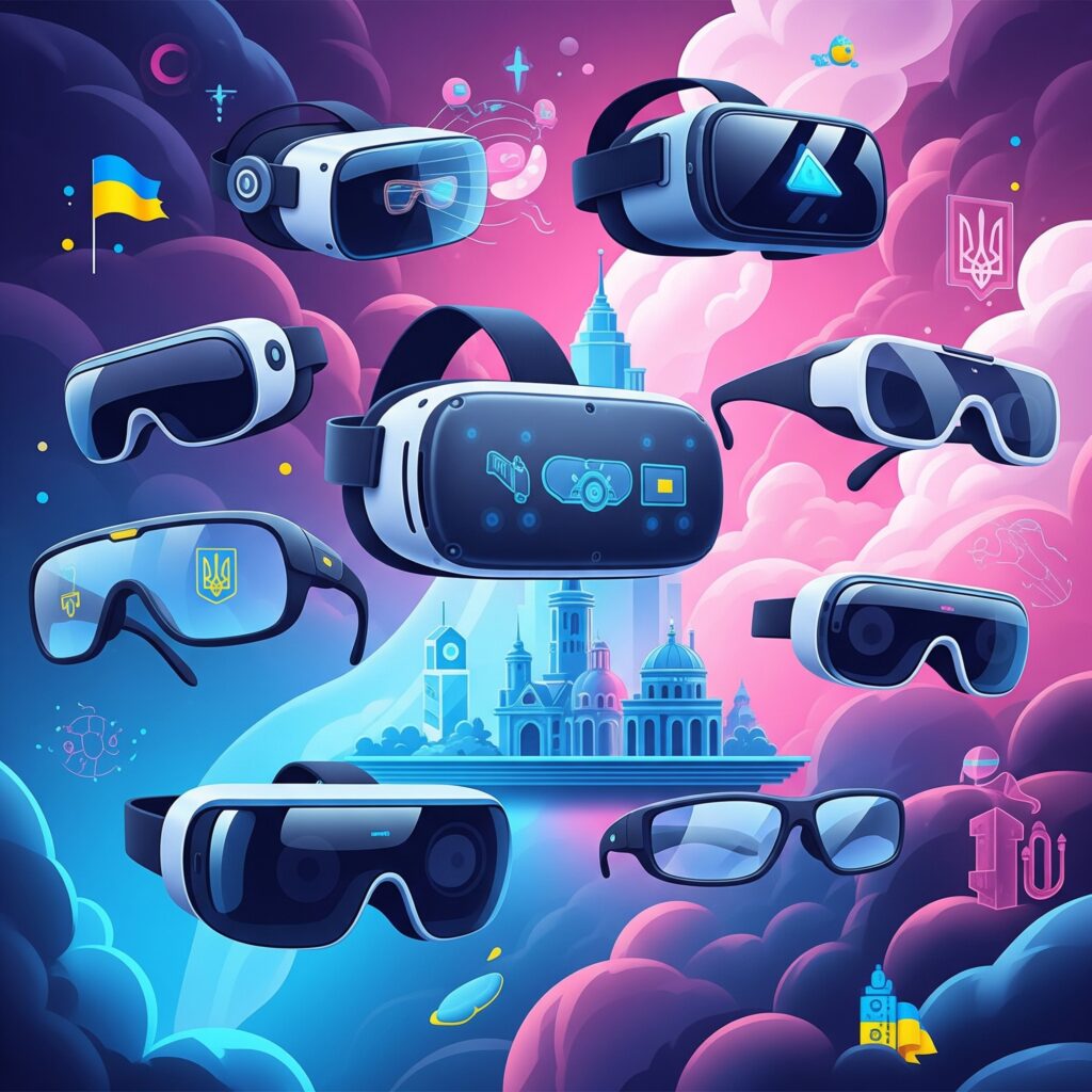 VR AR технології метавсесвіт обладнання - Україна