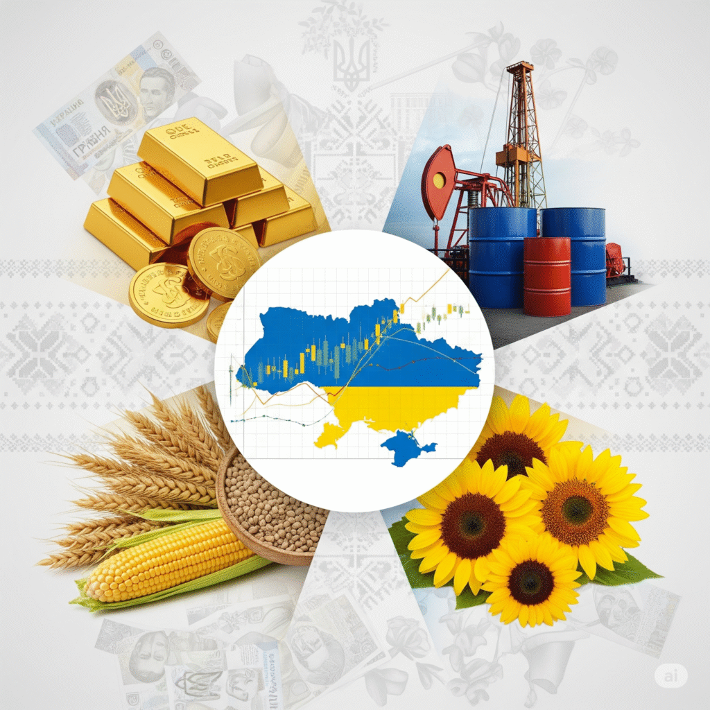 Товарні активи в інвестиційному портфелі - золото, нафта, сільське господарство - Диверсифікація для українців