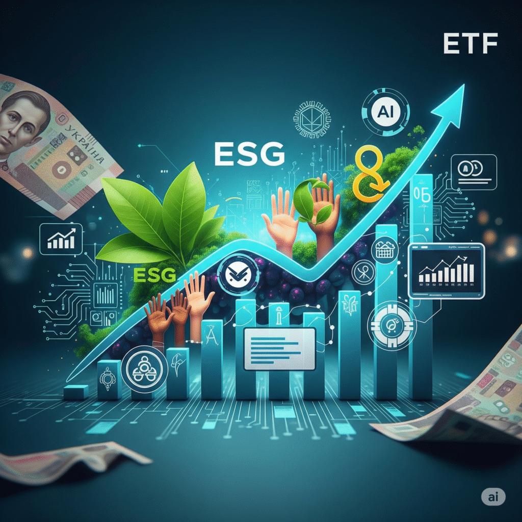 Майбутні тенденції ETF індустрії - ESG інвестування та технологічні інновації