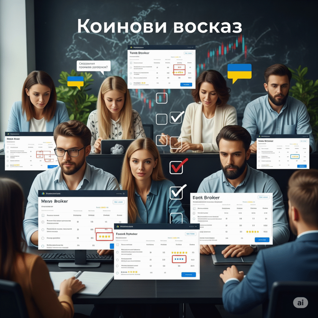 Порівняння брокерів для інвестування в акції - Вибір брокера в Україні